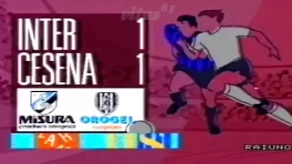 Inter-Cesena 1:1, 1989/90 - Domenica Sportiva