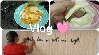 vlog/ lasanha de panela / arrumação e muito mais 💓