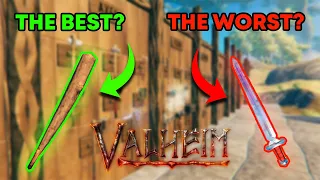 The ULTIMATE  Weapon GUIDE in Valheim (2024)