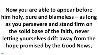 04 September 2021 Catholic Mass Daily Bible Reading