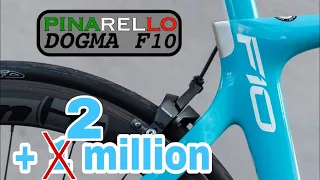 Pinarello Dogma F10 Diamond Blue Rebuild #pinarellof10 #dreambuildbike