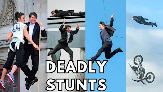 All Mission Impossible Movies Deadly Stunts Behind The Scenes