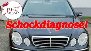 Schockdiagnose beim Mercedes S211 E 350 - Wirtschaftlicher Totalschaden?