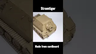 SturmTiger | SPG| Made from cardboard