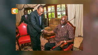 Uhuru visits Daniel Moi
