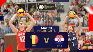 Belgium vs. Croatia - Match Highlights I European Golden League Women 2024