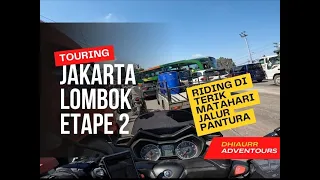 Touring Jakarta - Lombok Etape 2 | Jalur Pantura Full Debu | Pengalaman Menginap di SPBU | XMAX 250