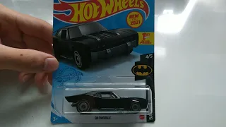 2021 Hot Wheels Batmobile (2021) #181 Batman #4/5 Mattel Diecast Batmobile Batman Unboxing & Review