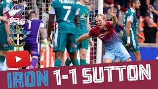 📺 Match action: Iron 1-1 Sutton United