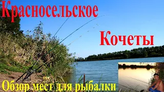 Красносельское, река Кочеты. Обзор мест для рыбалки.