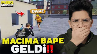 MAÇIMA BAPE GELDİ! SOLO VS SQUAD - PUBG MOBİLE