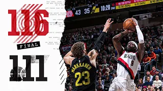 Trail Blazers 116, Jazz, 111 | Dec. 3 Game Highlights