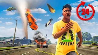 Surviving The CHAOS MOD for 24 HOURS in GTA 5!