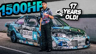 17 Year Old Kid DOMINATES with 1500HP Honda Civic "El Violento"