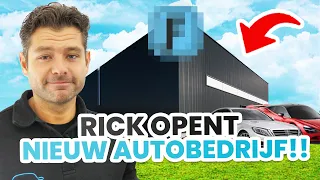 Rick opent nieuw autobedrijf!!