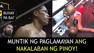 MUNTIK NG PAGLAMAYAN ANG NAKALABAN NG PINOY BOXER!