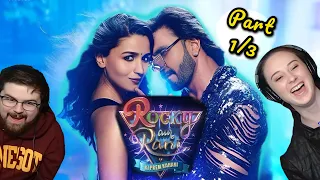Americans REACT to Rocky Aur Rani Kii Prem Kahaani | Part 1/3 | Alia Bhatt | Ranveer Singh