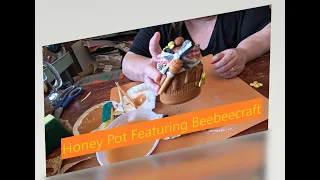 Crafting with Kelly - Honey Pot Featuring Beebeecraft Wood Beads