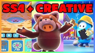 Fall Guys SS4 + Creative + New Maps LEAKED!