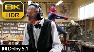 8K HDR | Fighting Lizard in School (The Amazing Spider-Man) | Dolby 5.1