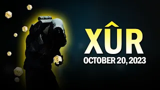 Xur Location & Loot - October 20, 2023 / 10-20-23 (All 3 Classes) [Destiny 2]