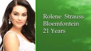 Rolene Strauss crowned Miss South Africa 2014