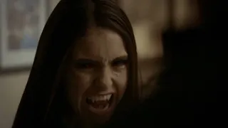 Katherine Bites Luka's Dad And Stefan Kills Him - The Vampire Diaries 2x16 Scene