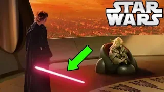 Why Anakin’s Lightsaber DIDN'T Turn RED After Killing Younglings (CANON) - Star Wars Explained