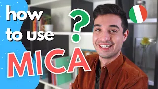 How to use MICA in Italian + useful examples (ita audio + subs)