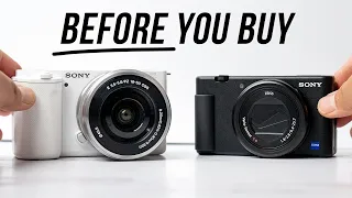 Sony ZV-E10 vs Sony ZV-1 // WATCH BEFORE YOU BUY!