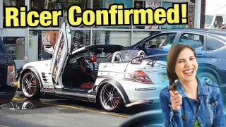 Moron Destroys Mercedes's Value With Ricer Mods... (Sh*tty Car Mods Reddit)