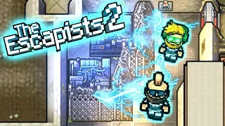 Shorting the Generator and Escaping the Castle! - The Escapists 2 Gameplay