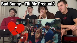 Reacting to Bad Bunny - Tití Me Preguntó (Official Video) | Un Verano Sin Ti