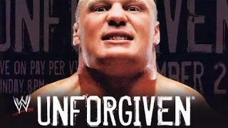 Unforgiven Promo Featuring Brock Lesnar | WWE
