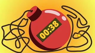 1 Minute Timer Bomb 💣 Cartoon Countdown 💥 8K [with Explosion]