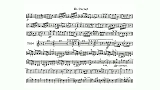 Julius Fučík: "Florentiner Marsch," Op. 214 - E-flat Cornet