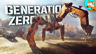 Невероятные СРАЖЕНИЯ С РОБОТАМИ и выживание в Generation Zero #1