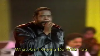 Barry White - What Am I Gonna Do With You [HQ Live Master Sound By Skoual59]