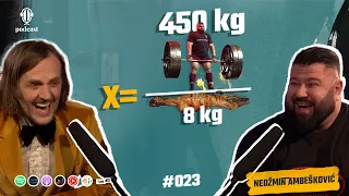 Ako Nedžmin diže 450 kg, a janje je 8 kg, koliko janjadi Nedžmin može dići? - Opet Laka 023