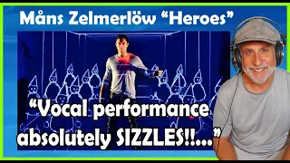 Old Composer Reacts to Mans Zelmerlow Heroes | World Music Reactions