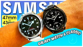 Galaxy Watch 6 Classic 47mm vs 43mm Don't Buy the WRONG ONE!