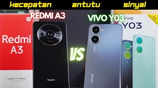 ADU SMARTPHONE TERMURAH! DUEL Redmi A3 vs Vivo Y03 Indonesia, Siapa Yang Lebih UNGGUL?