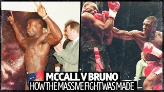 How Frank Warren Made Oliver McCall v Frank Bruno