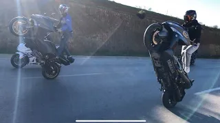 Tmax 530 - Wheelie 2017 (HD) 🔥🔥