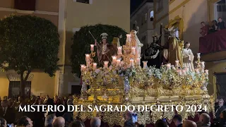 Misterio del Sagrado Decreto de la Trinidad en Boteros 2024 | Las Cigarreras | Sevilla