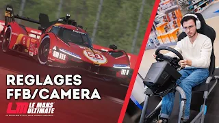 COMMENT RÉGLER LE MANS ULTIME ? MES PARAMÉTRES SUR LE JEU! (Caméra, FFB, BUG..)