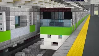 Minecraft Japanese Railways Trains Animated