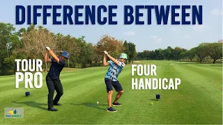 Difference between PRO and 4 HANDICAP on a new course - Small but MASSIVE