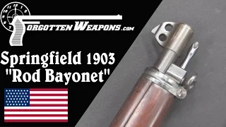 Rod Bayonet Springfield 1903 (w/ Royalties and Heat Treat)