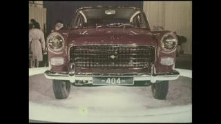 Peugeot 404 Official Intro -1960 (Lancement)